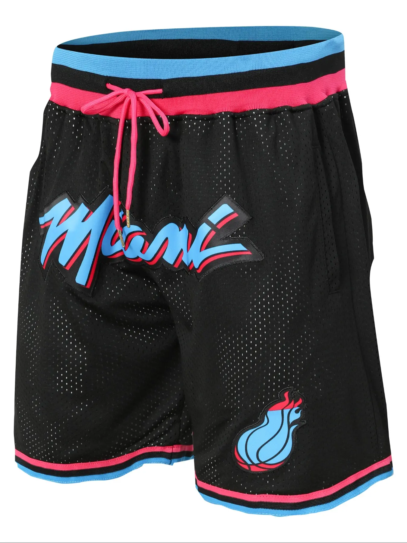 Men's Black Basketball Shorts, Vintage Embroidered Gym Shorts, Streetwear Sports Shorts, Fit Shorts, Casual Training Pants for Spring & Fall, Athletic Training Shorts