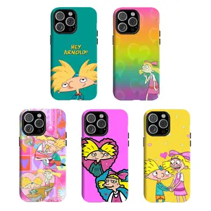 Y-Hey Arrn01d! Cartoon Phone Case,Having good protective properties,for iPhone 16 15 14 13 12 11 17Pro Max,for Samsung S25 S24 S23 S22 Ultra,Suitable for giving as gifts, for Christmas and Thanksgiving Day