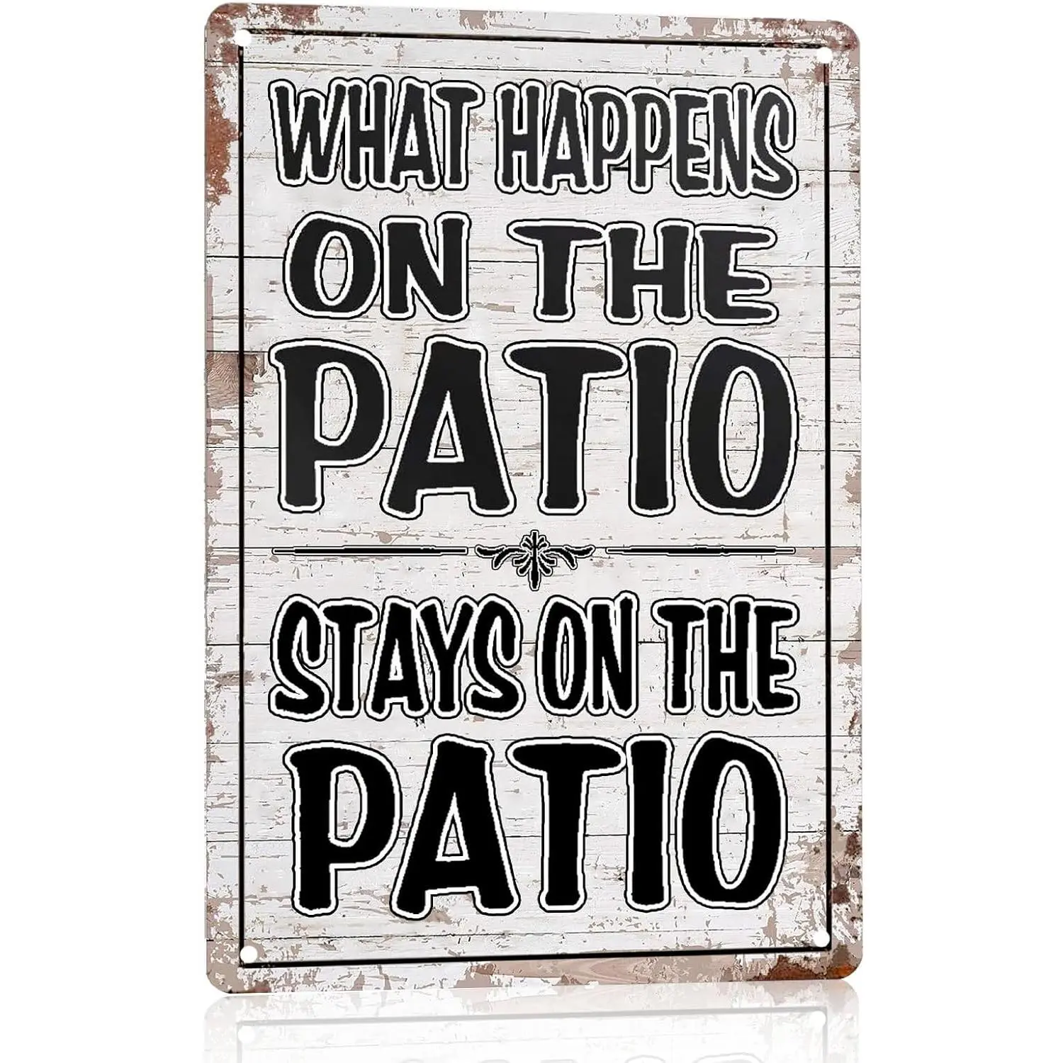 Funny Patio Signs Outdoor Patio Decor Backyard Bar Metal Signs For Outside Pool Tin Signs Patio Wall Decorations Outdoor Porch Accessories What Happens On The Patio Stay On The Patio Sign 8x12 Inches