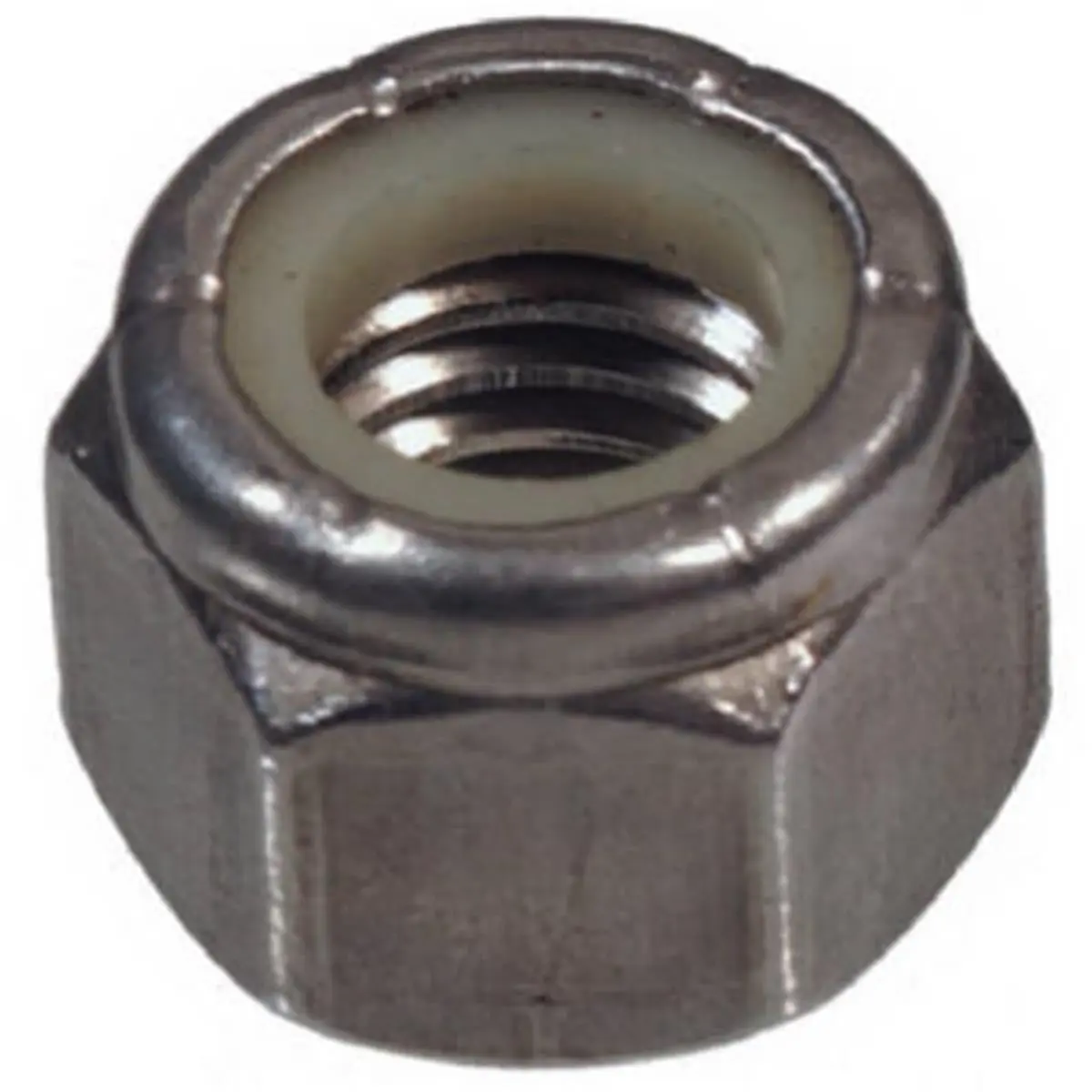 212 MAIN Stainless Steel Nylon Insert Lock Nut Hardware, 0.25-20 in. Coarse Thread, 50-Pack (Hillman Fasteners 829720)