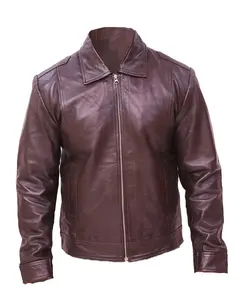 MotorCycleJackets Men's Vintage Brown Leather Jacket