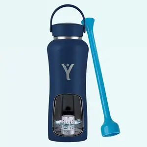 DYLN 32 oz Hydrogen Water Bottle | Hydrogen-Rich Water Anywhere | Improve Hydration, Skin Health & Boost Energy