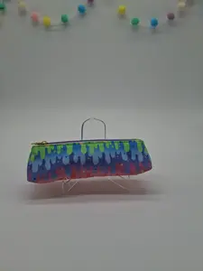 pastel rainbow slime v. 1 slim pencil case
