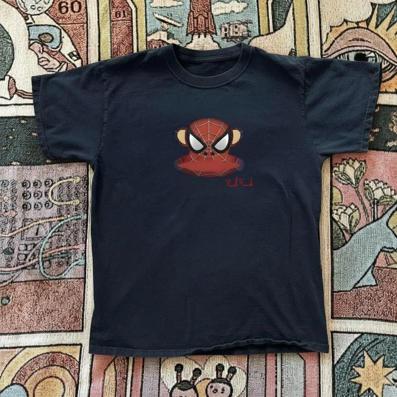 Paul Frank Superhero Graphic Tee Gildan Women’s Black T-shirt