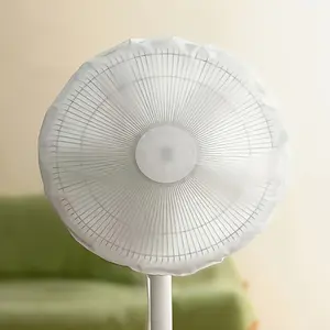 Fan Dust Cover, Easy to Use, All-Season Protection for Home and Office Design, Semi-Transparent Material, Durable & Stylish