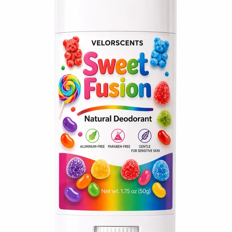 Velorscents Deodorant for Kids & Teens I Aluminum-Free, Paraben-Free, Hypoallergenic I 24-Hour Protection