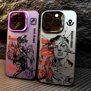 JoJo Bizarre Adventure Phone Case for iPhone 17 16 15 14 13 12 11 Pro Air Plus ProMax and Samsung Galaxy S26 Plus Ultra S25 S24 S23 S22 anti drop and phone case