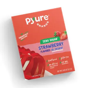 Strawberry Flavored Jel Dessert