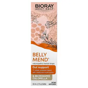 Bioray Belly Mend, Gut Support, 2 fl oz (60 ml)
