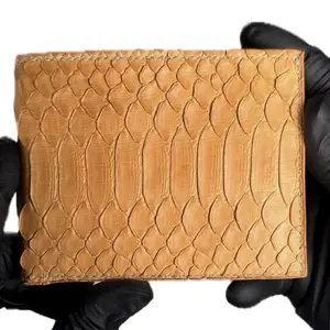 Orange  and teal wallet