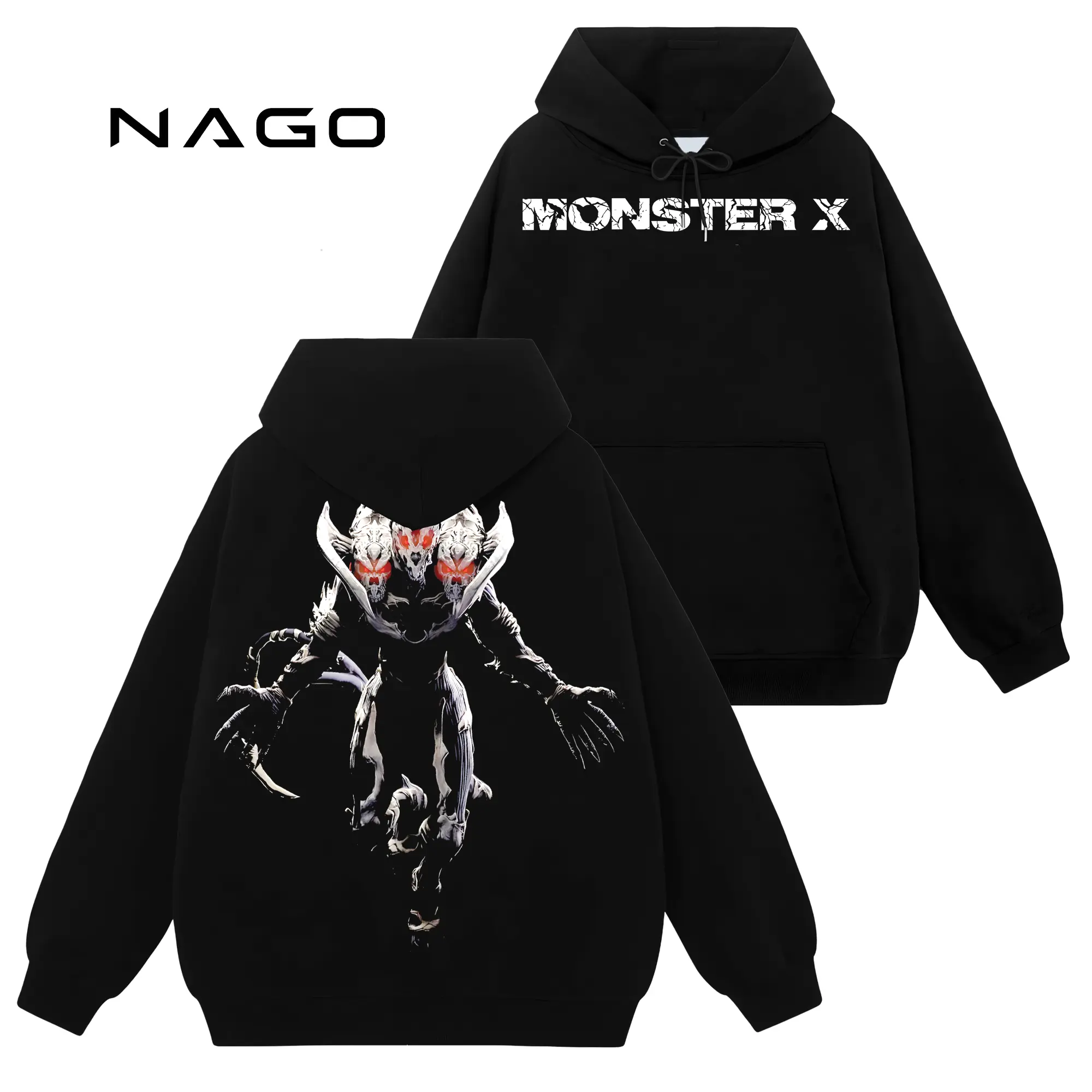[Nago Shop] Limited Monster X Gojira Godzilla Toho #551 Unisex Cotton TShirt Sweatshirt Hoodie Top, Retro 90s Y2K Graphic Seamless Basic Casual Everyday Streetwear Tops, Gift For You