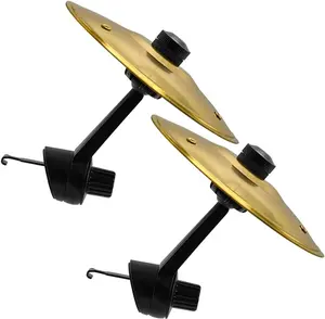 2PCS Car Crash Cymbal, Car Crash Cymbal Air Vent, Car Drum Cymbal Air Vent, Easy Clip-On Mini Cymbal for Music Lovers, Compact Durable Car Accessory