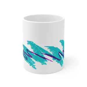 90s Jazz Mug 11oz,- *Nate Cherry* Beverage Coffee Tea Cup