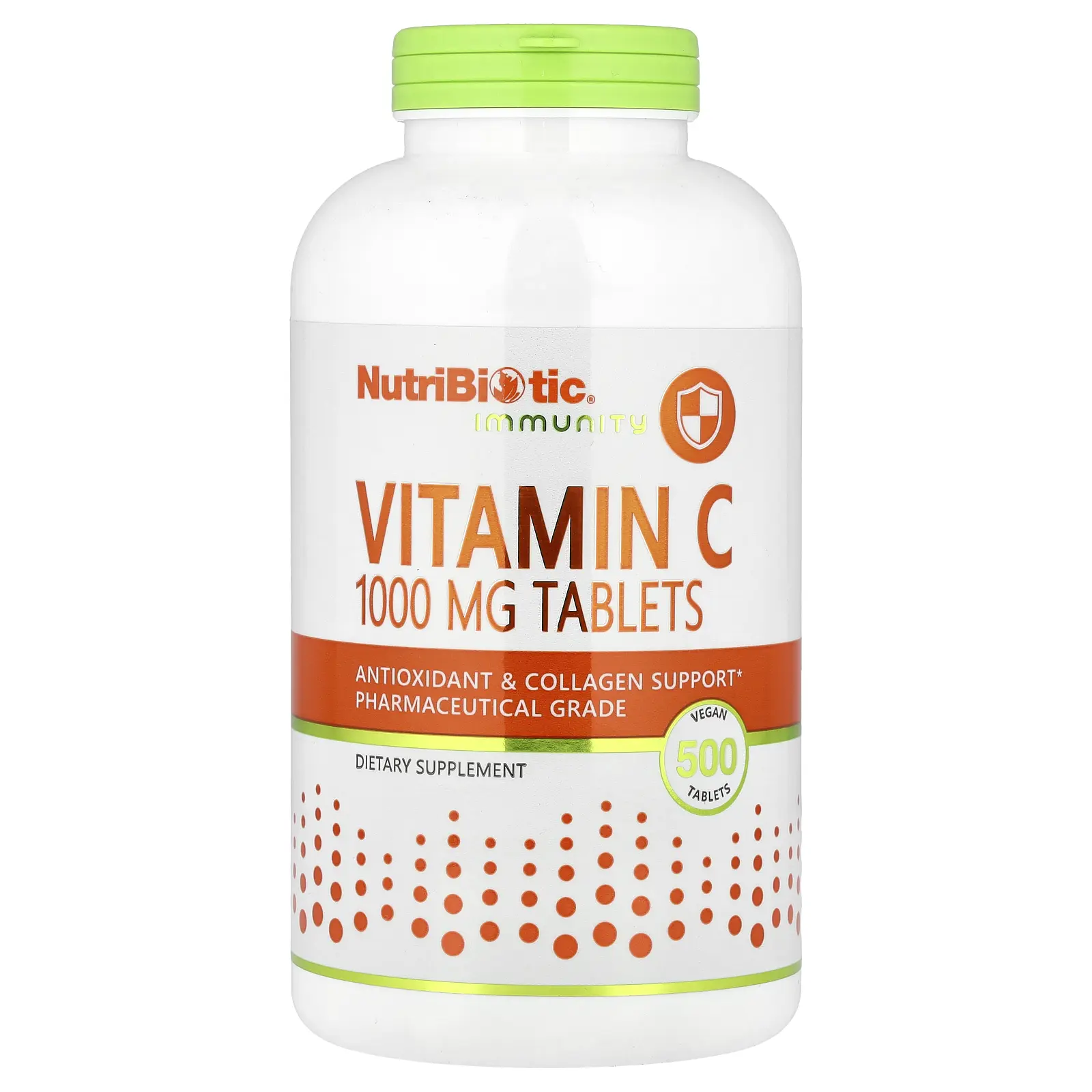 NutriBiotic Immunity, Vitamin C, 1,000 mg, 500 Vegan Tablets