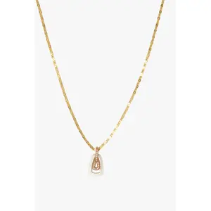 Halo Teardrop Necklace