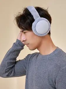 New Winter Ear Muffs Warm Ear Covers for Couples, Foldable Anti-Cold Velvet Ear Warmer, Windproof Minimalist Style for Fall & Winter, Ear Protectors