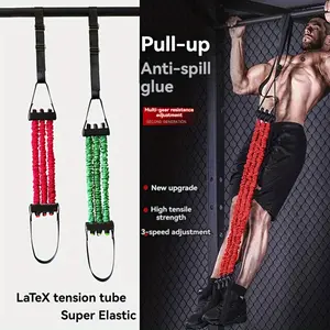 1pc Pull Up Assistance Trainer, Single Bar Assist Band, Workout Straps, Home Fitness Equipment, Elastic Resistance Rope, Ideal for Gym Workouts
