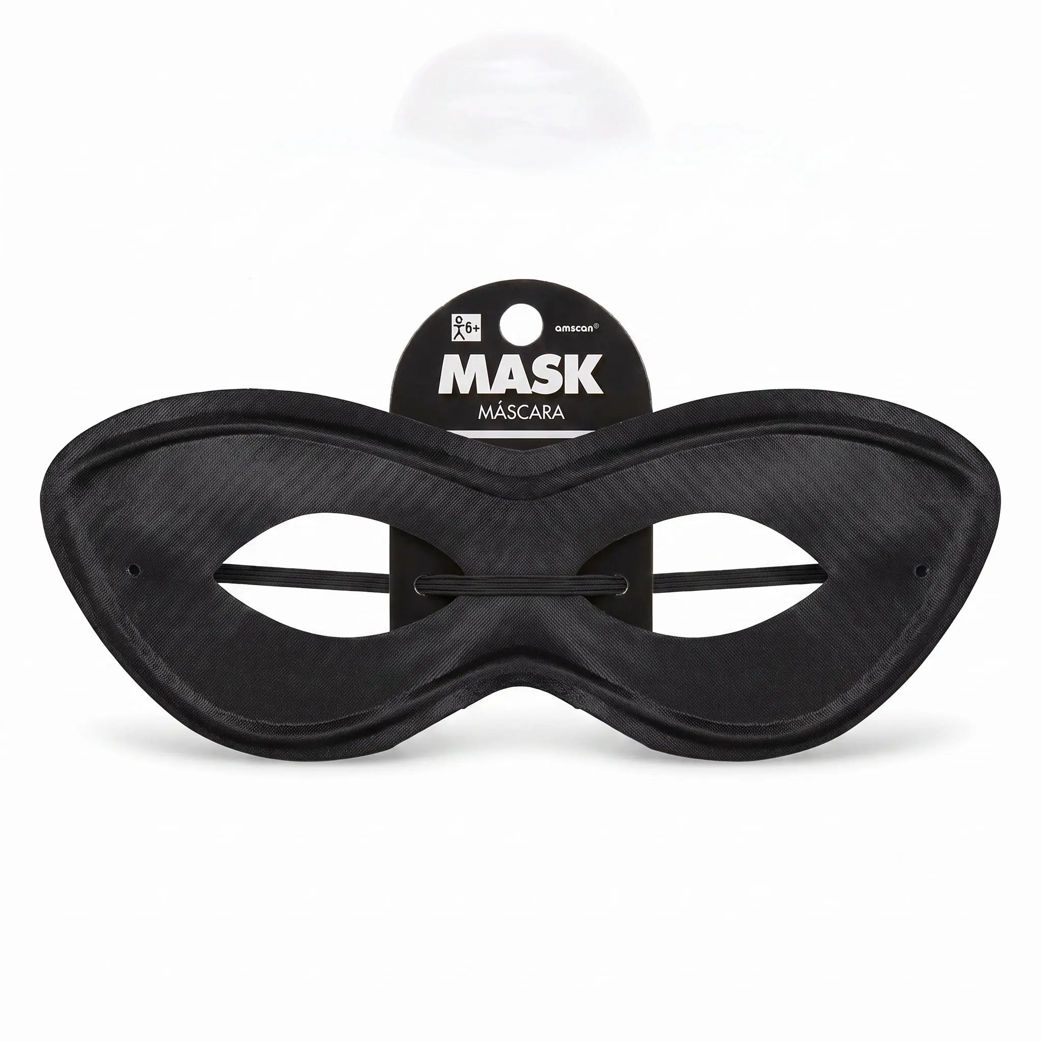 Black Superhero Domino Mask - Costume Accessory