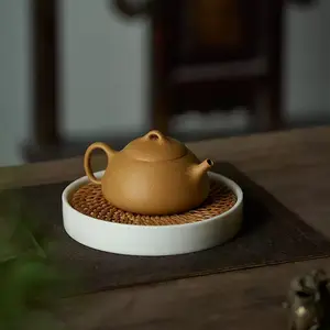 Gold Sand Clay Small Capacity Winter Heart Qin Guan Five Hall Yixing Clay Pot Handmade Tea Pot Tea Set