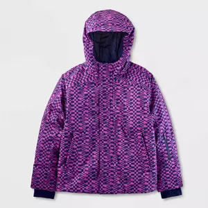 Kids' Abstract Anorak Jacket - All In Motion Purple M