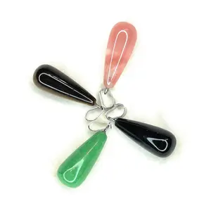Teardrop Gemstone Crystal Pendant