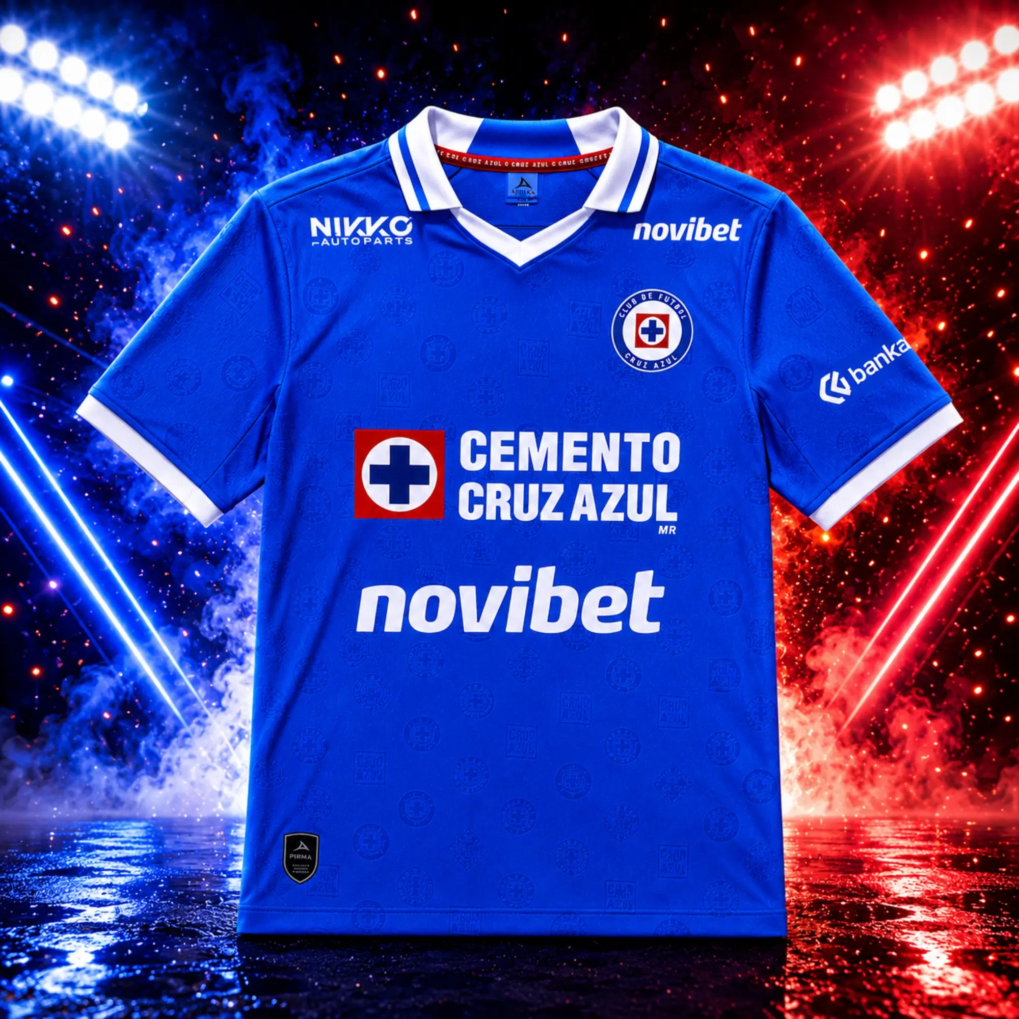 Cruz Azul Blue Soccer Jersey 26-27, Quick-Dry Breathable Game Day Shirt, Liga MX Fan Gear