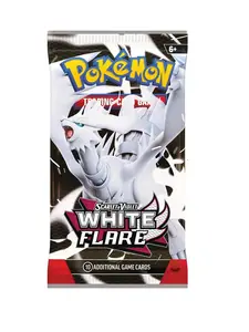 Pokemon Scarlet & Violet White Flare Booster Pack - Striking Artwork Dynamic Pokémon Ultra Rare Cards TCG Product