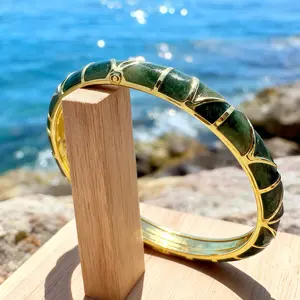Vintage bamboo-like Bangle, Elegant Minimalist Bangle,Boho Style Trendy Jewellery Accessories for Women & Girls, Fashionable Bangles, Gift, Christmas Decorative Bracelets Set, bracelets for women, gifts for women,  valentines gifts for gf