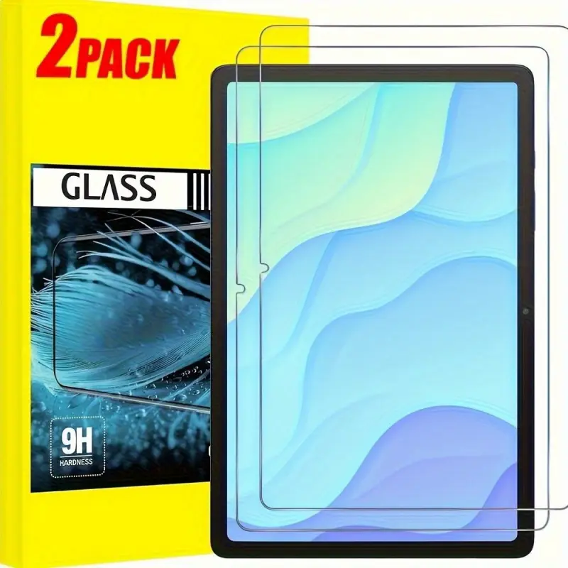 2-piece set suitable for 11 inch tempered glass screen protector for S7 S8 S9 S9FE S10 S10FE, scratch resistant and wear-resistant, bubble free installation