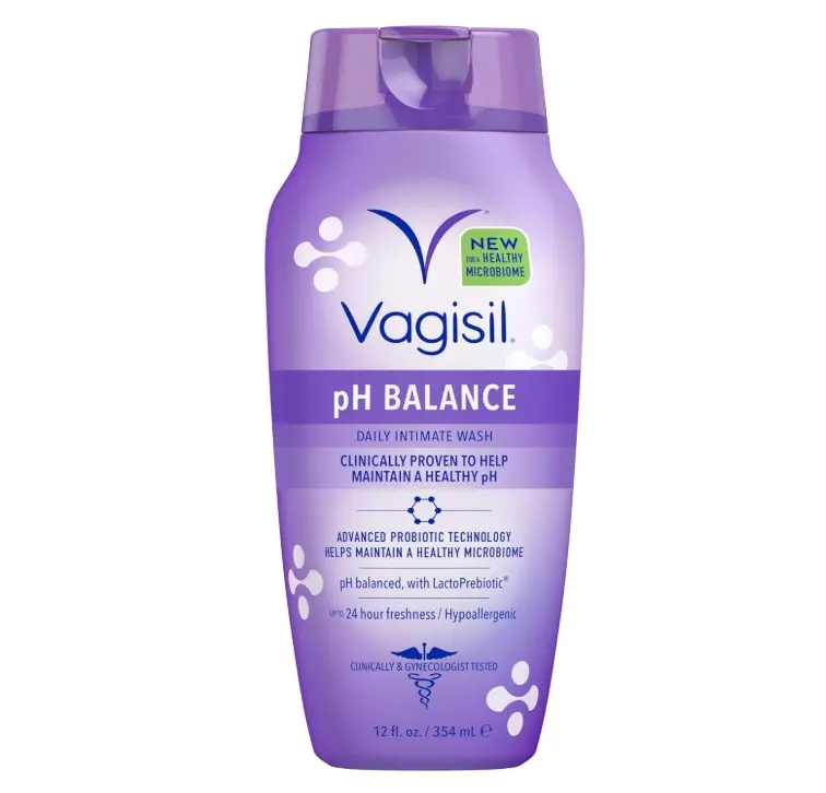 Vagisil pH Balance Feminine Wash, LactoPrebiotic,12 Fl Oz (1 Pack)