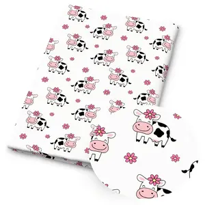 1 piece of cute cow-print fabric – 59 x 19.68 inches (150 x 50 cm) pre-cut polyester fabric – suitable for sewing, scrapbooking, tablecloths, and crafts