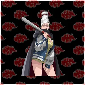 granny ayase weather-proof decorative sticker decal