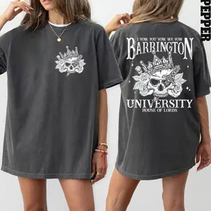 Barrington University Shirt, The Ritual Sweatshirt, Dark Romance Reader Tshirt, Spicy Romance Tee, Book Lover Gifts
