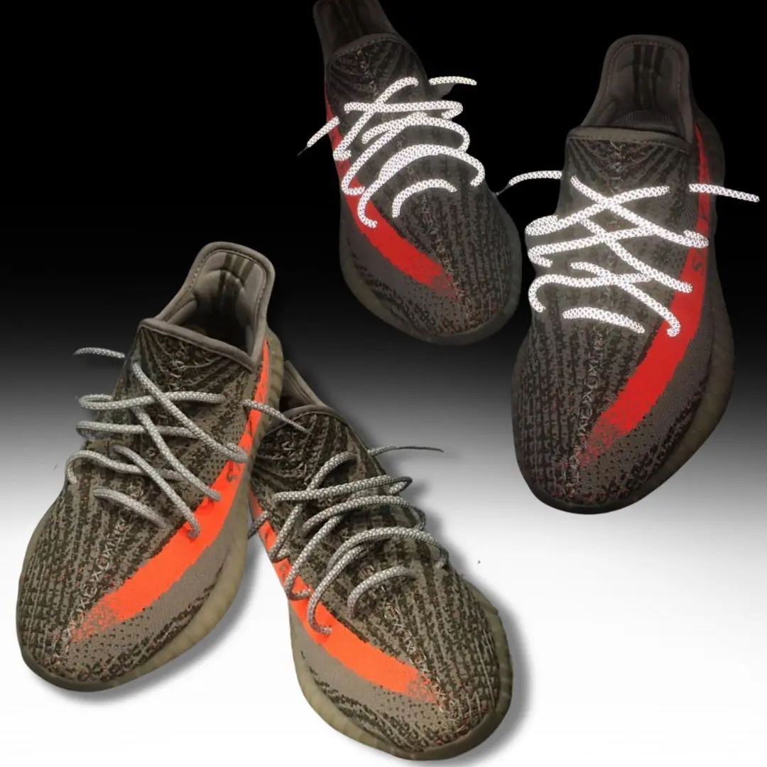 Reflective 3M Round Shoelaces 4mm