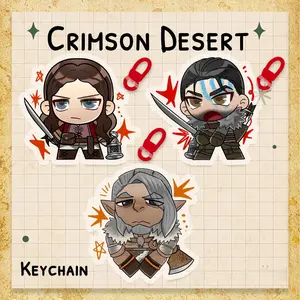 Crimson Desert Keychain, Fan Merch