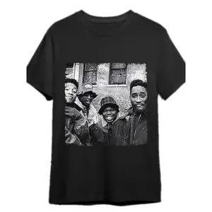 Juice 90old-JUICE 90 T-Shirt 338288   Men's Short Sleeve Printed T-Shirt Collection, Black PR