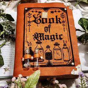 Book of Magic leather journal