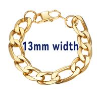 Smooth Figaro-13mm Width-Golden