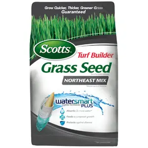 212 MAIN Turf Builder Northeast Grass Seed Mix, Northeast Specific Blend, 7 lbs Bulk Pack (Scotts 17933), Turf Grass Seeds, Dense Turf