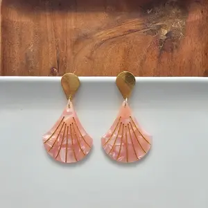 Spiffy & Splendid Daphne Earrings - Rose Quartz