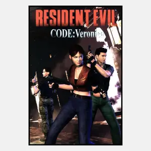 Resident Evil Poster, Ada Wong Ashley Graham Wall Art, Leon Scott Kennedy Game Canvas, High Quality Art Prints, Home Decor, Gifts for Him Her