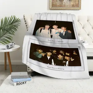 Weak Hero Class 2 TV Movie Blankets Soft Plaid With Print Hypoallergenic Flannel Throw Blanket Luxury Designer Bedding Portable