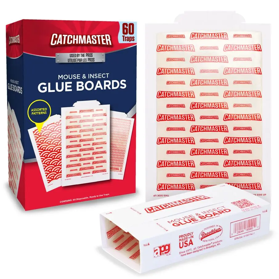 Pro-Strength Mouse & Insect Glue Board Traps Pro-Strength Mouse & Insect Glue Board Traps