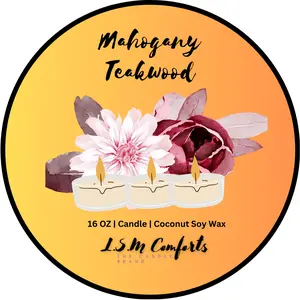 Mahogany Teakwood (Type) Scented Candle