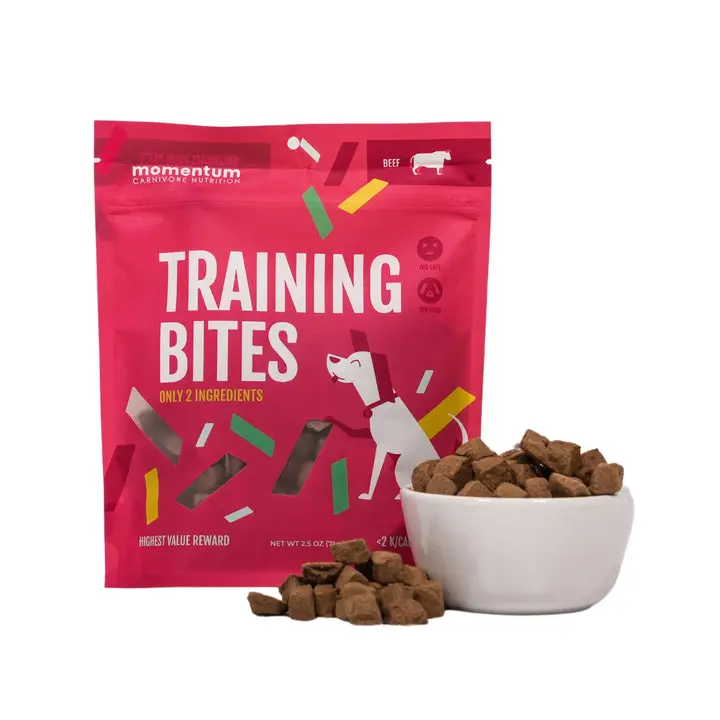 Freeze-Dried Beef Training Bites for Dogs, High-Protein Limited-Ingredient Pet Treats