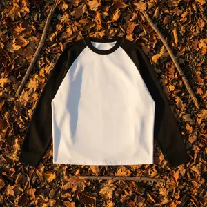 Color-Blocked Raglan Long-Sleeve T-Shirt