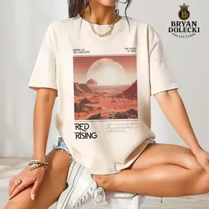 The Institute Unisex T-Shirt, Red Rising Dystopian Merch, Mars House Tee, Bookish Sci-Fi Shirt, Gift for Fans