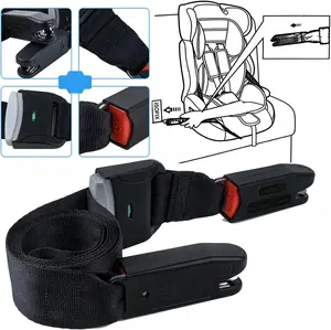General ISOfix Belt Lock Connector Child Car Seat Connector for Fixed Child Seats, Compatible with Most Car Model