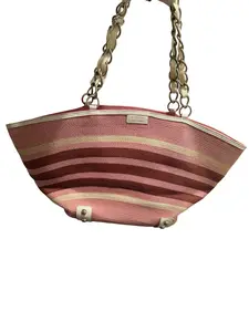 Pre-owned BURBERRY Nova Check  Handbag  Pink Shoulder Bag Perfect For Daily Use