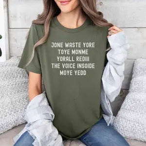 Funny Blink Lyrics Shirt Gift For Punk Rock Music Lover, Jone Waste Yore Grunge Crewneck TShirt For Punk Rocker, Emo I Miss You Song Meme